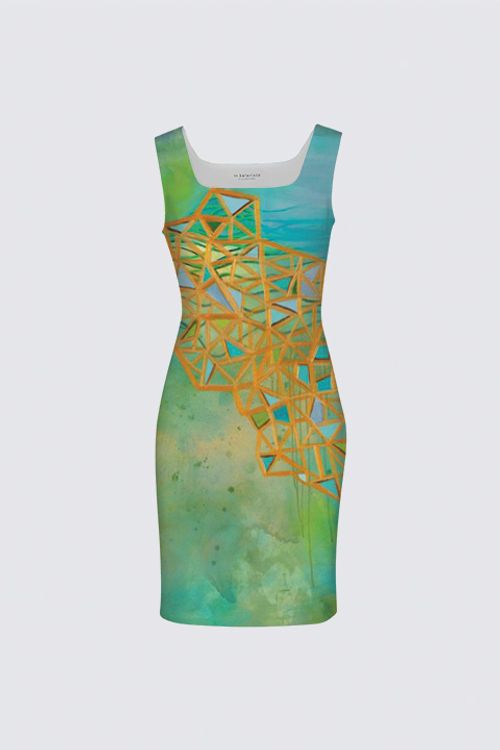 LLM Bay Area Landscape II Cocktail Dress