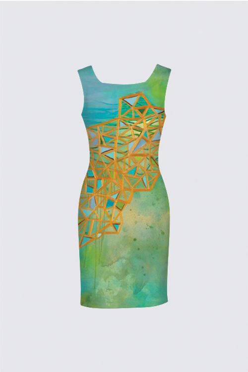 LLM Bay Area Landscape II Cocktail Dress
