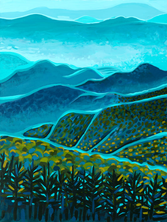 Tangled up in Blue Print