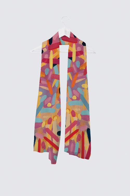 Color Study for the Little Blackwood Scarf