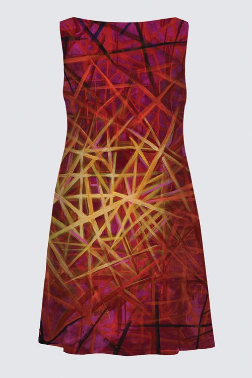 Mackenzie's Painting Sunday Plus Dress